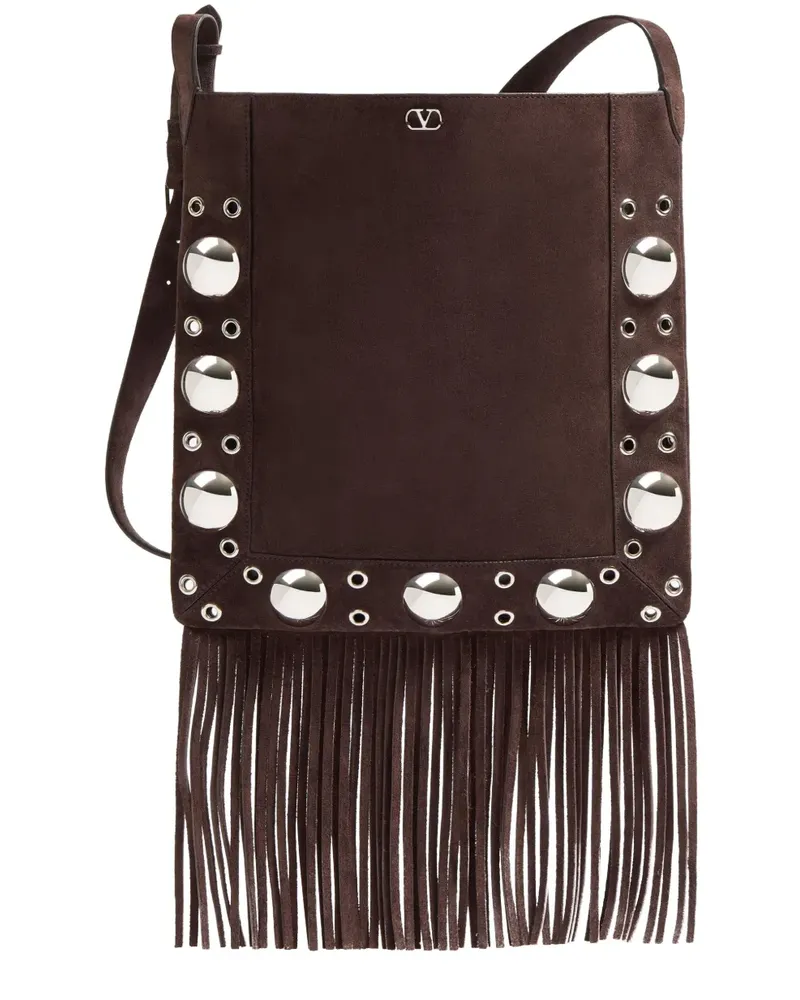 Valentino Garavani Nellcôte Schultertasche - Braun Braun