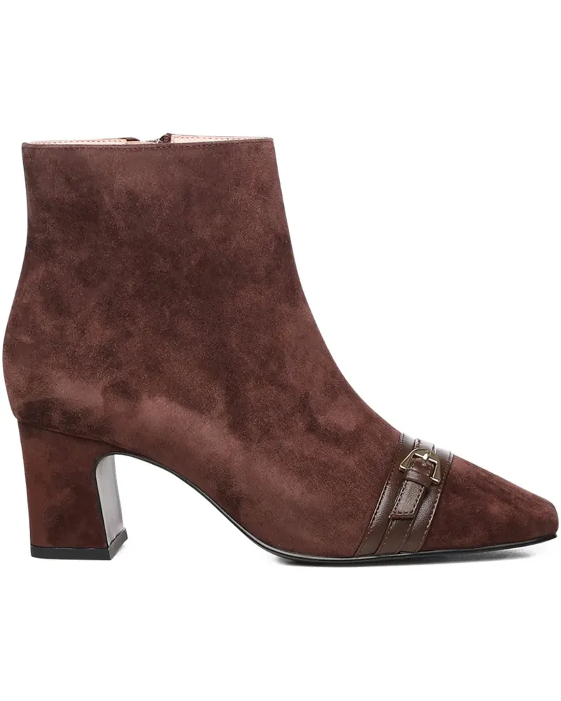 Coccinelle Stiefeletten mit Schnallen - Braun Braun