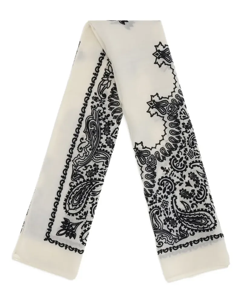 Destin Judy Bandana mit Paisley-Print - Nude Nude