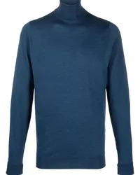 John Smedley Richards Pullover mit Rollkragen Blau