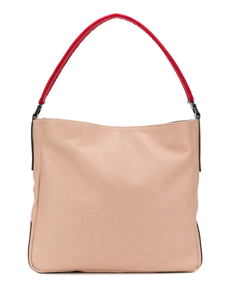 Hogan Perforierter Shopper - Nude Nude