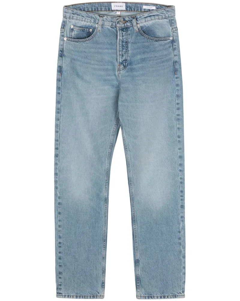Frame Denim The Straight Stonewashed-Jeans - Blau Blau