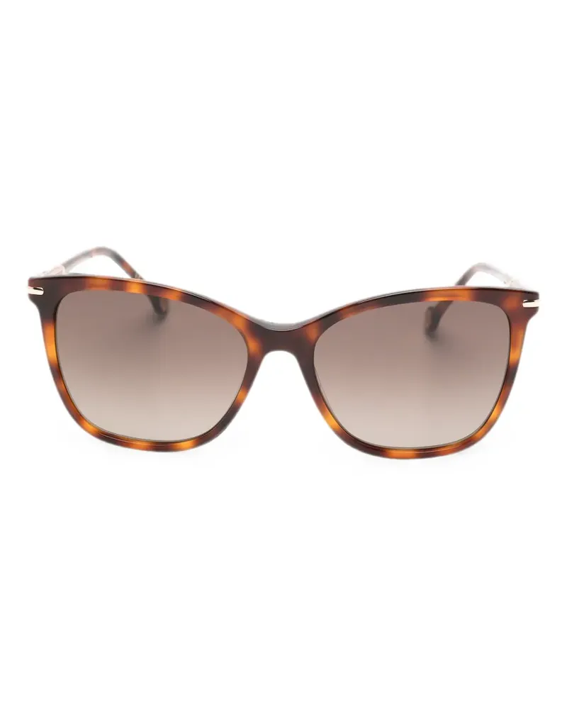Carolina Herrera New York Sonnenbrille in Schildpattoptik - Braun Braun