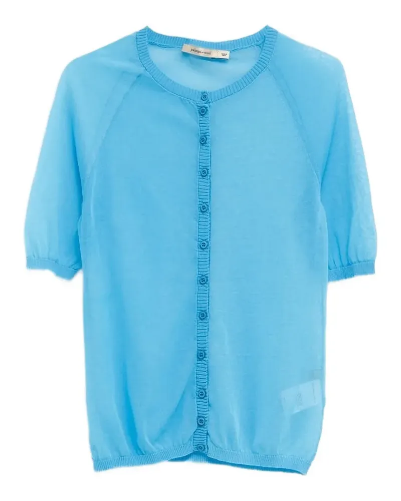 Paloma Wool Patinela short-sleeve cardigan - Blau Blau