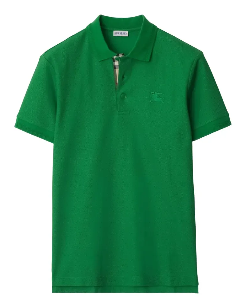 Burberry cotton polo shirt - Grün Grün