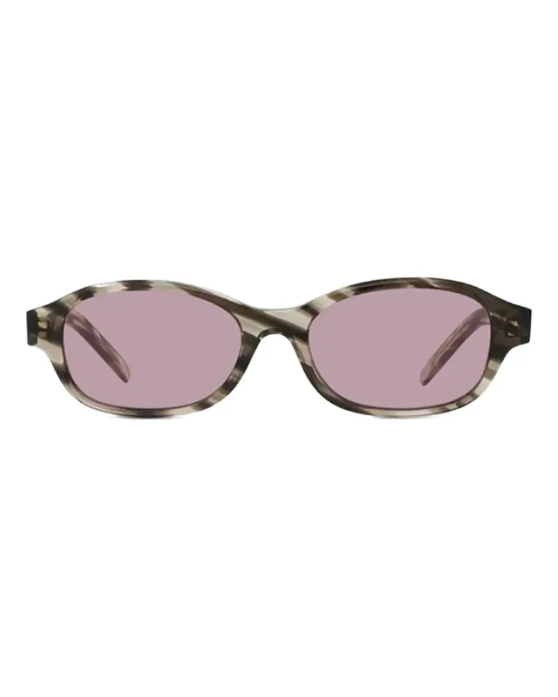 Givenchy oval-frame sunglasses - Grau Grau