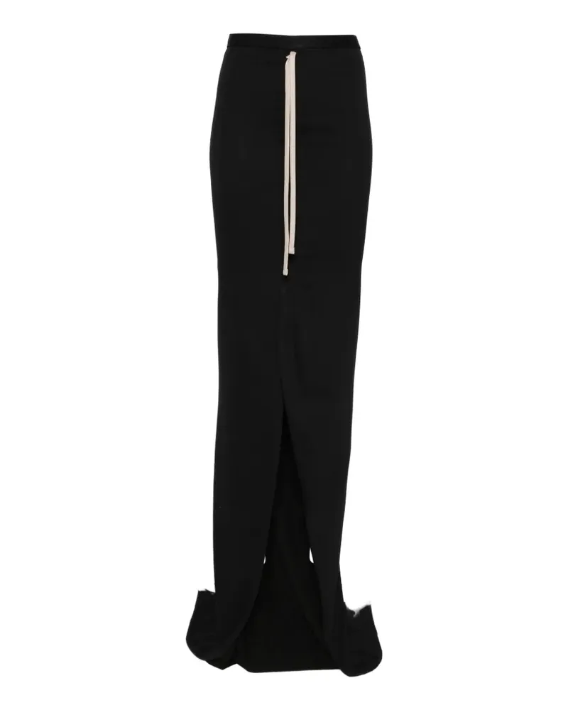 Moncler striped knit long skirt - Schwarz Schwarz