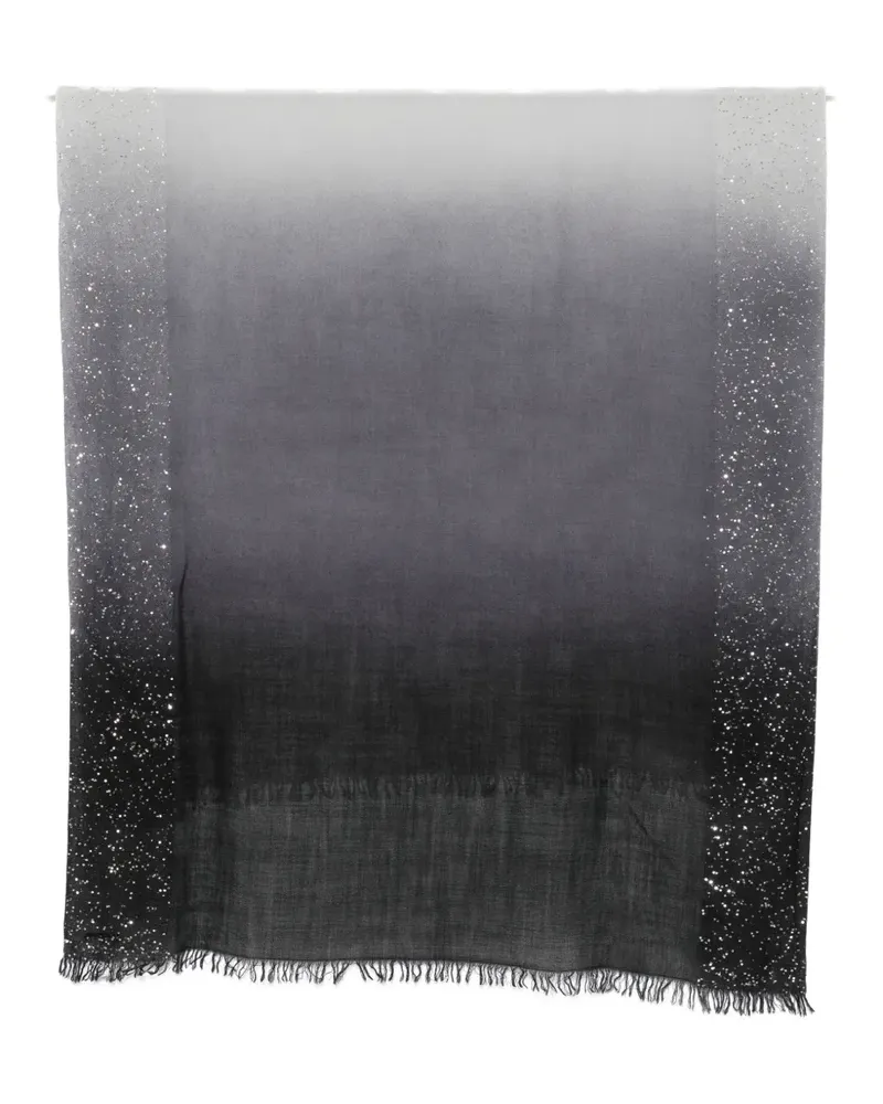 Faliero Sarti New Dania sequin-embellished scarf - Grau Grau