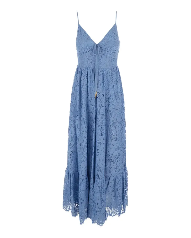 Michael Kors lace V-neck dress - Blau Blau