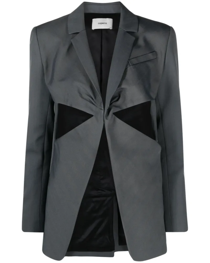 COPERNI Blazer mit Cut-Outs Schwarz