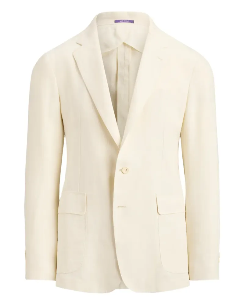 Ralph Lauren Einreihiges Hadley Sakko - Nude Nude
