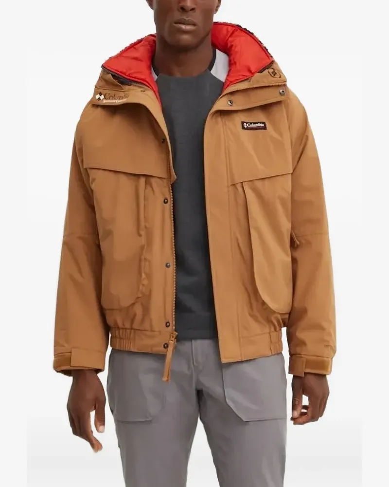 Columbia Sportswear Company Gefütterte Jacke mit Fleece-Futter - Rot Rot