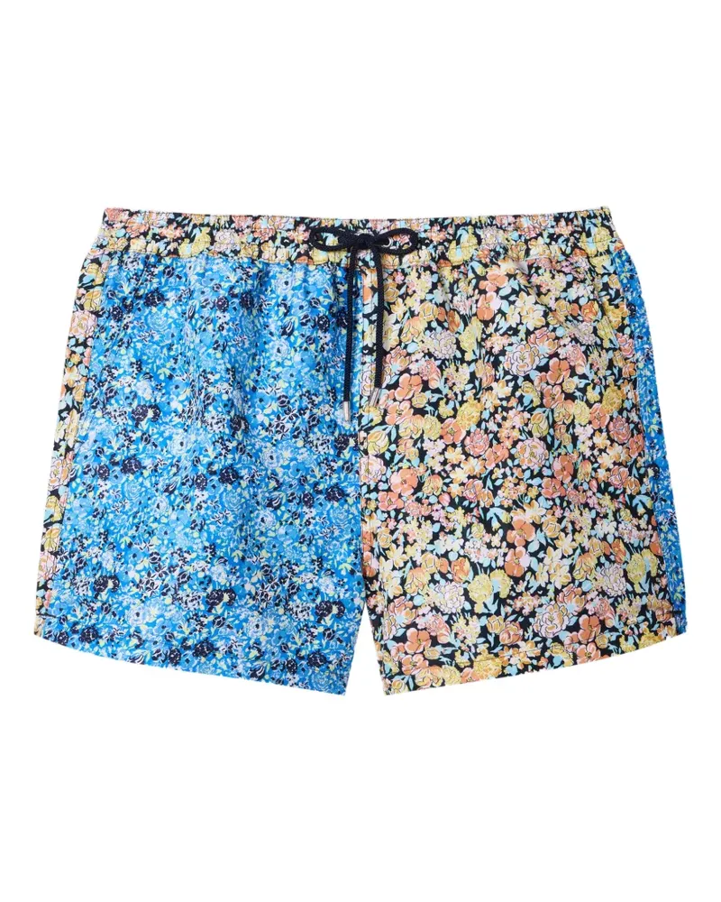 Paul Smith Pool Smith Stripe Badeshorts - Blau Blau
