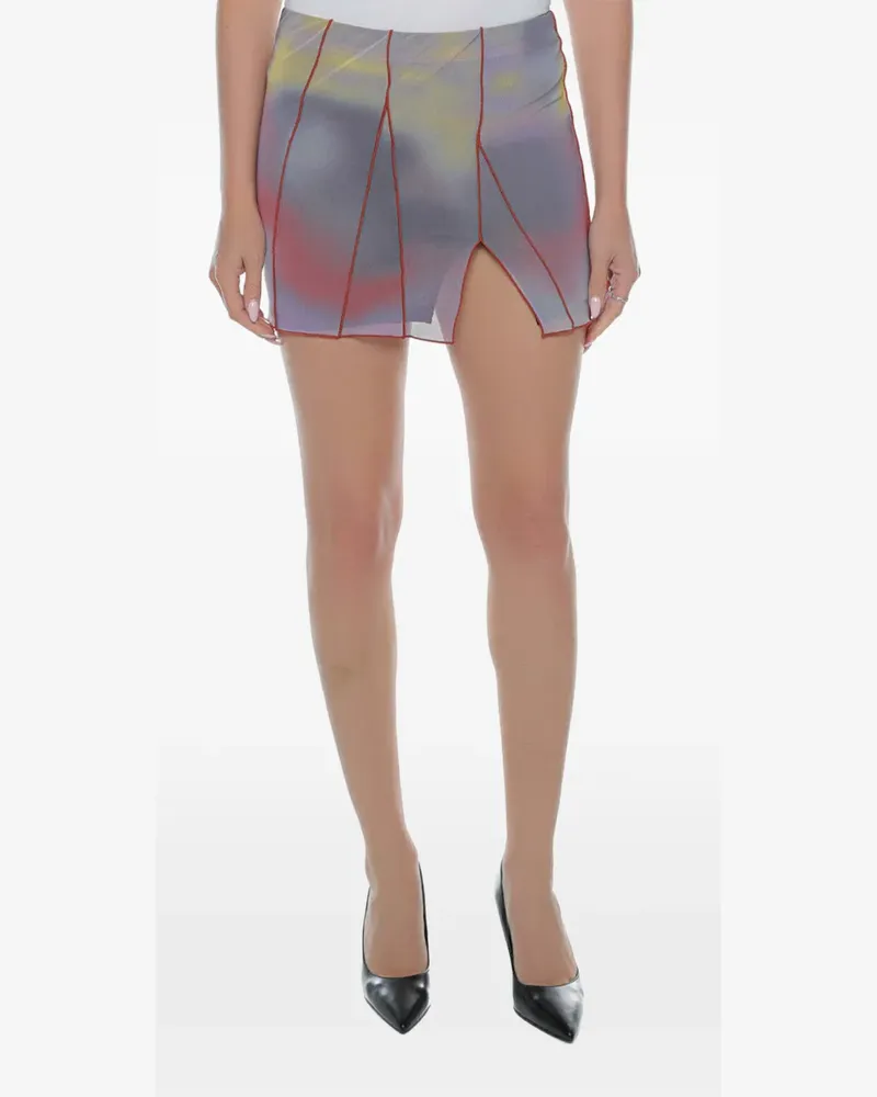 ksubi Refract Euphoria mini skirt - Violett Violett