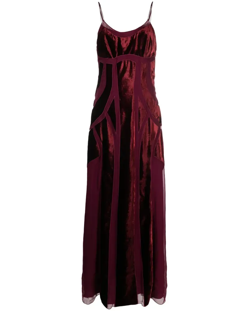Alberta Ferretti Ärmelloses Abendkleid - Violett Violett