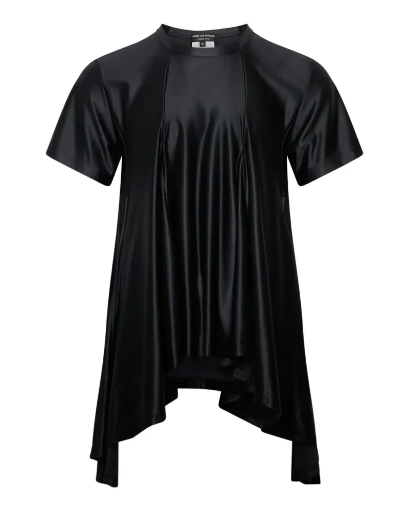 Comme des Garçons asymmetric T-shirt - Schwarz Schwarz