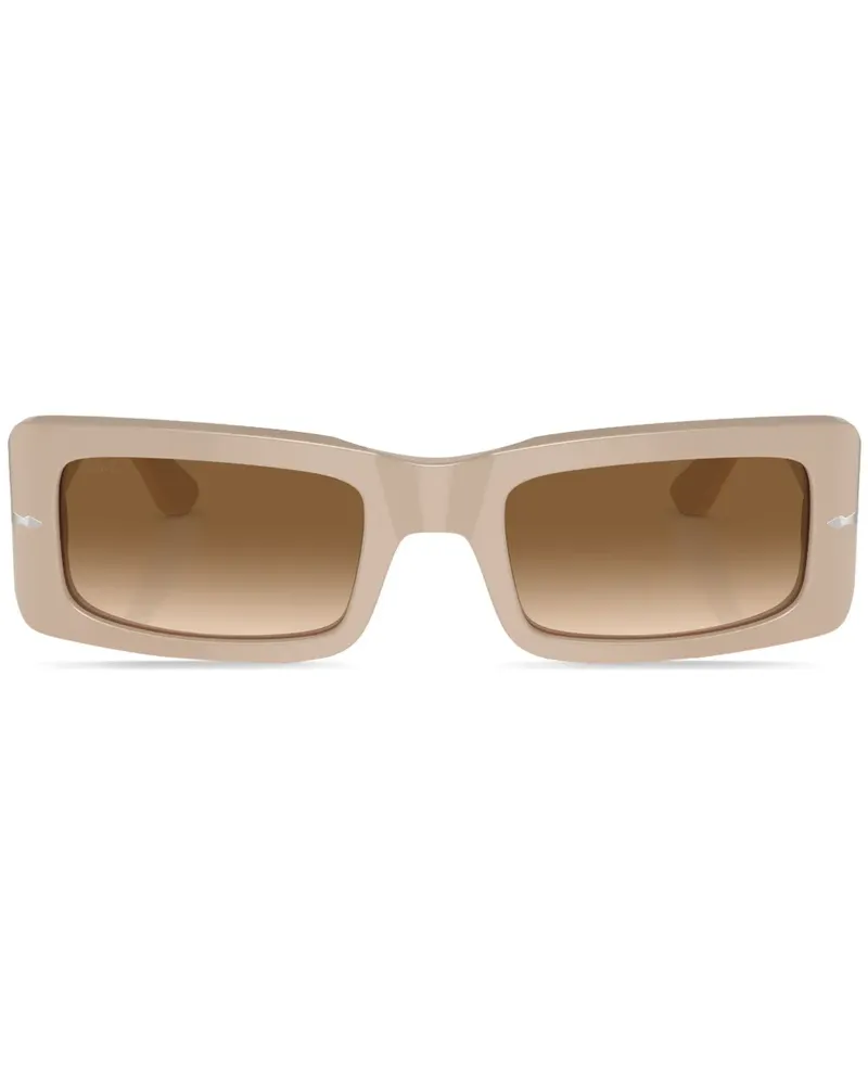 Persol Francis Sonnenbrille mit eckigem Gestell - Braun Braun