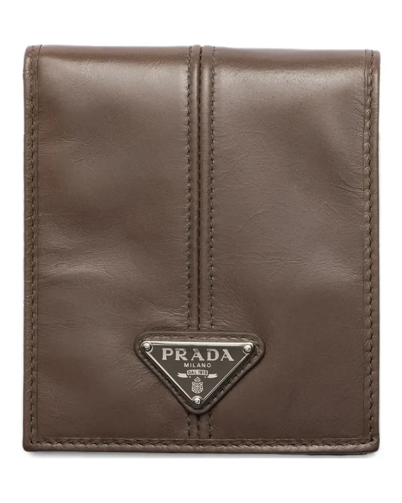 Prada leather wallet with coin purse - Braun Braun