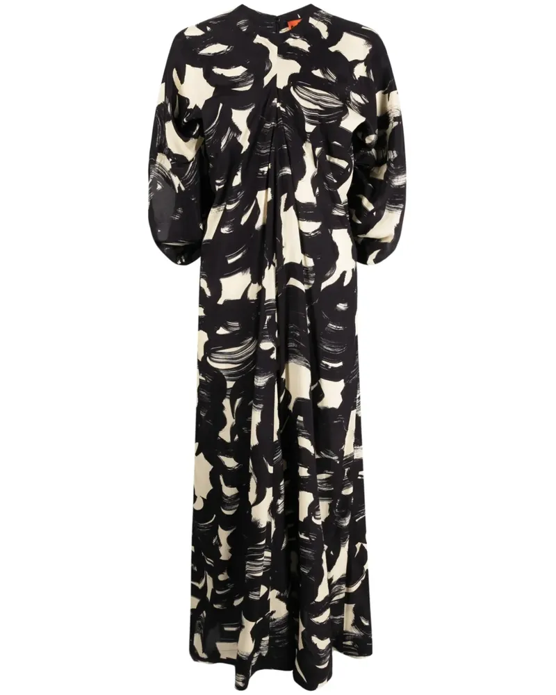 Colville Cocoon Kleid - Schwarz Schwarz