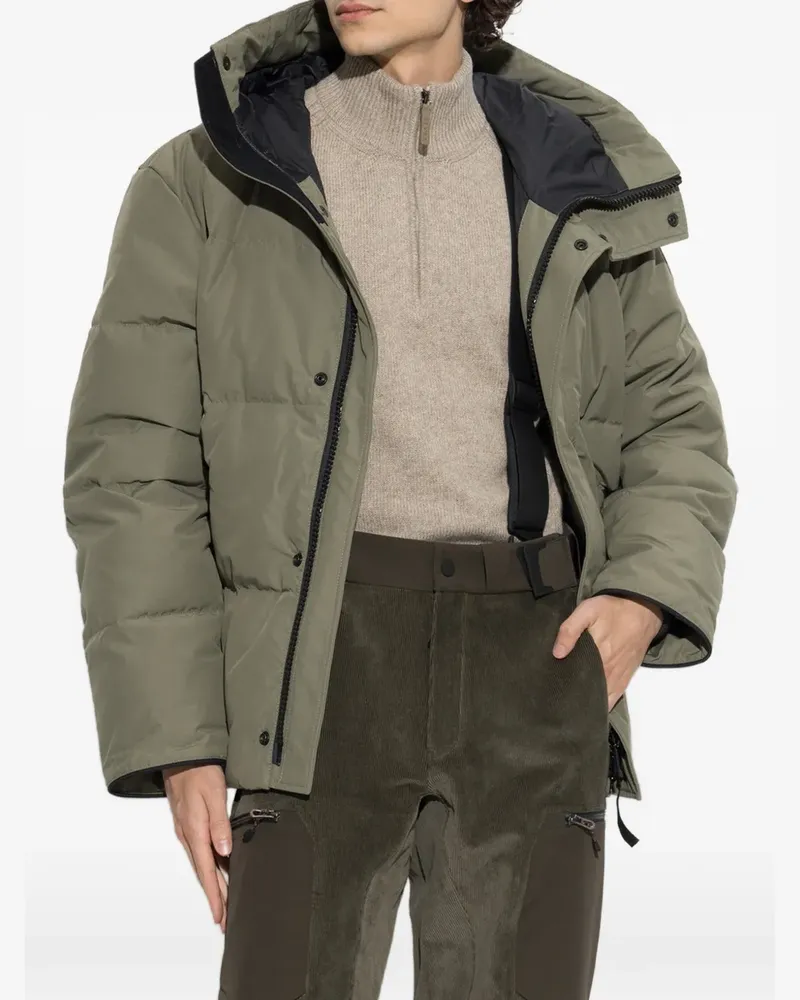 SEASE corduroy suspender ski pants - Grün Grün