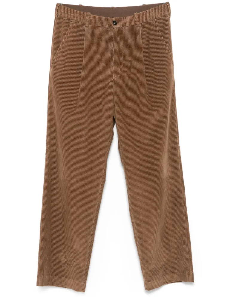 Moncler Hose aus Cord - Braun Braun