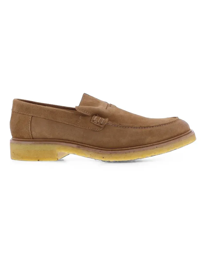 Goosecraft Chet 2-A suede loafers - Braun Braun