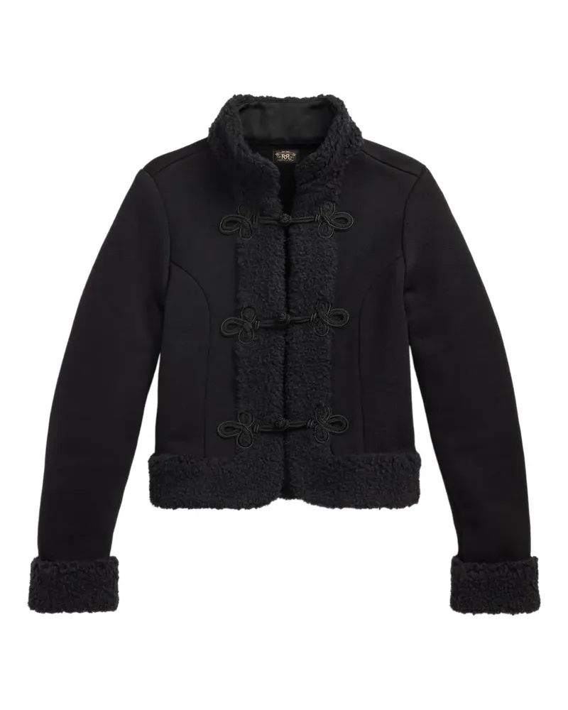 Ralph Lauren Jacke mit Fleece-Besatz - Schwarz Schwarz
