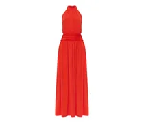 Gakadie Neckholder-Kleid - Rot