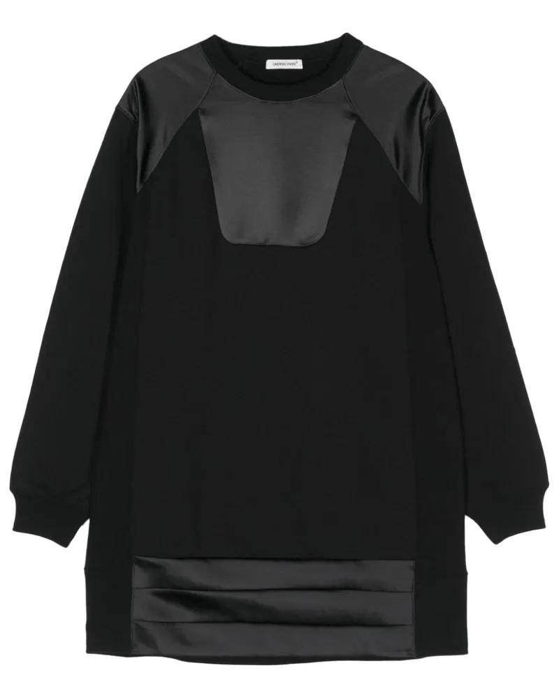 Undercover Sweatshirt mit Einsätzen - Schwarz Schwarz