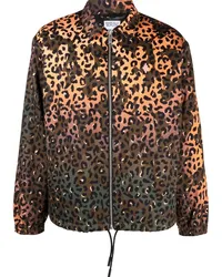 Marcelo Burlon | County of Milan Jacke mit grafischem Print Braun