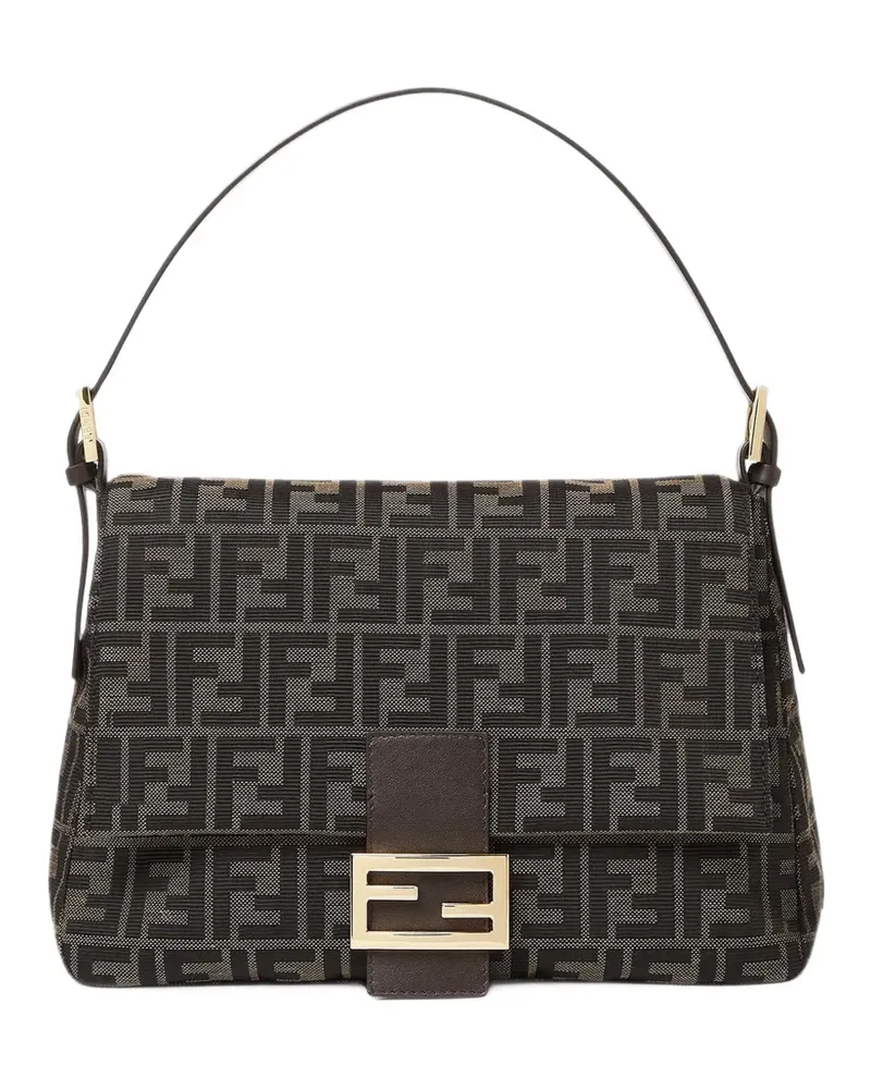 Fendi Flap 26325 Schultertasche - Braun Braun