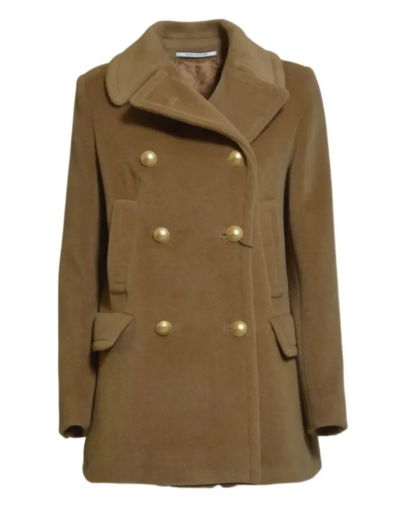 Tagliatore double-breasted button-fastening coat - Braun Braun