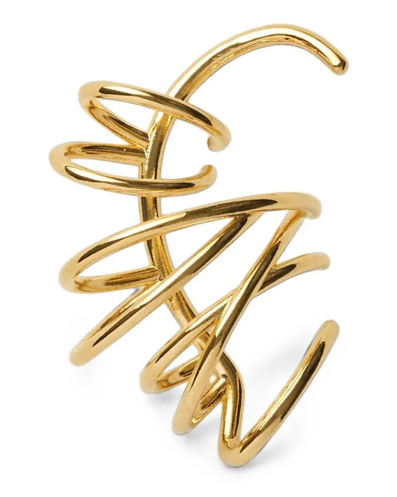 PANCONESI Orbit single ear cuff - Gold Gold