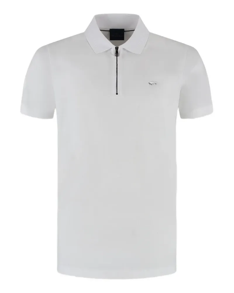 Paul & Shark Poloshirt mit Reißverschluss - Weiß Weiß