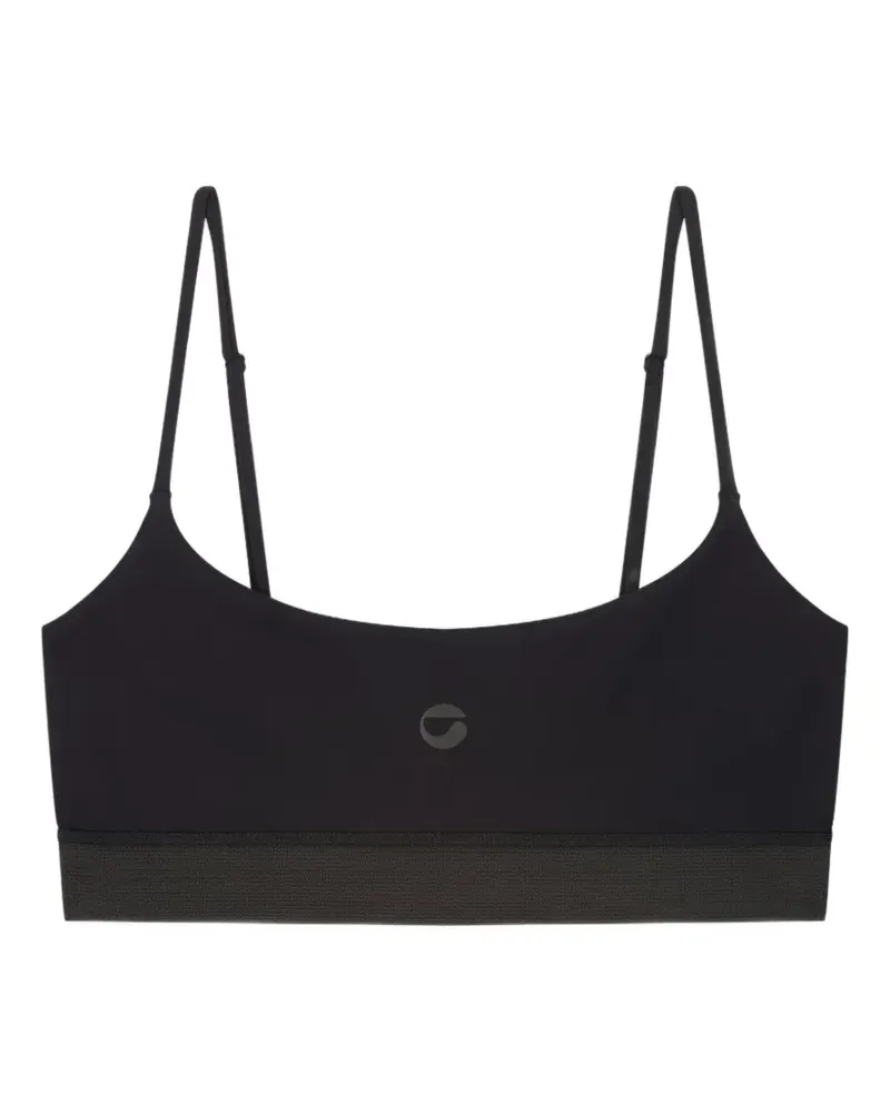 COPERNI slim-strap cycling bra - Schwarz Schwarz