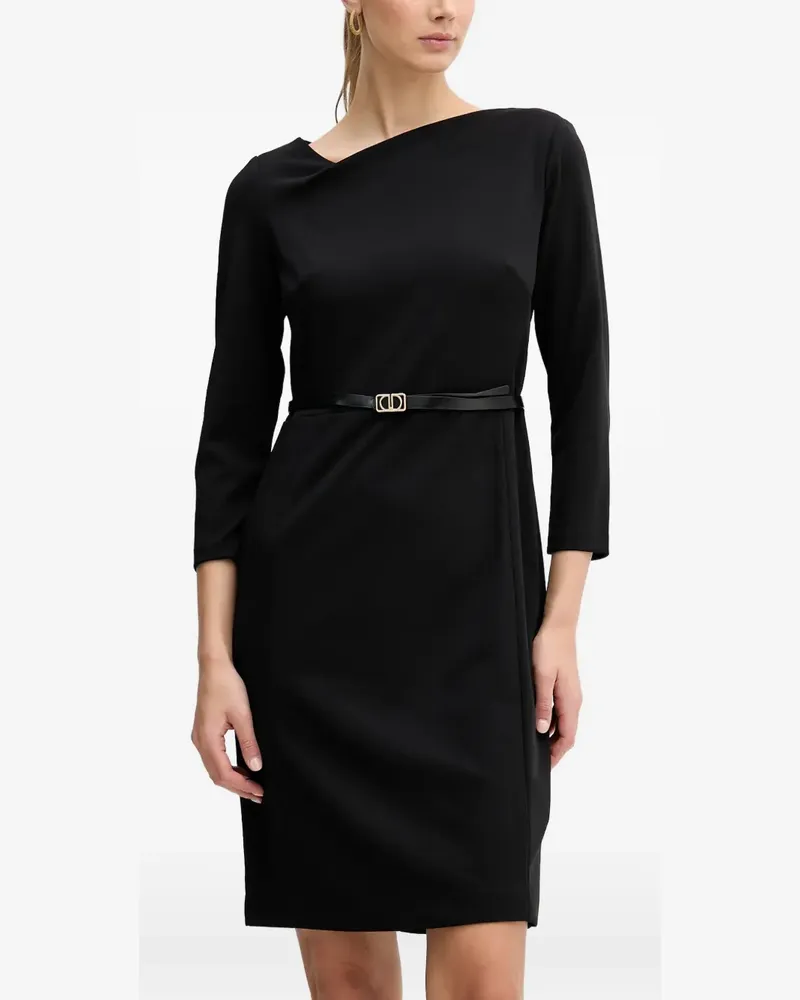 DKNY Minikleid mit Gürtel - Schwarz Schwarz
