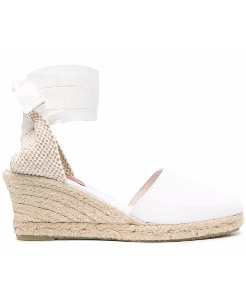 Scarosso Paloma Wedge-Espadrilles - Weiß Weiß