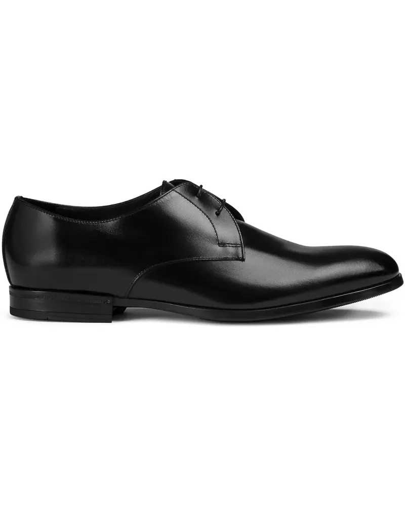Doucal´s Klassische Derby-Schuhe - Schwarz Schwarz