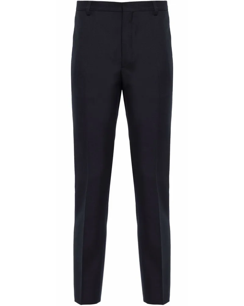 Prada Klassische Hose mit Bügelfalten - Blau Blau