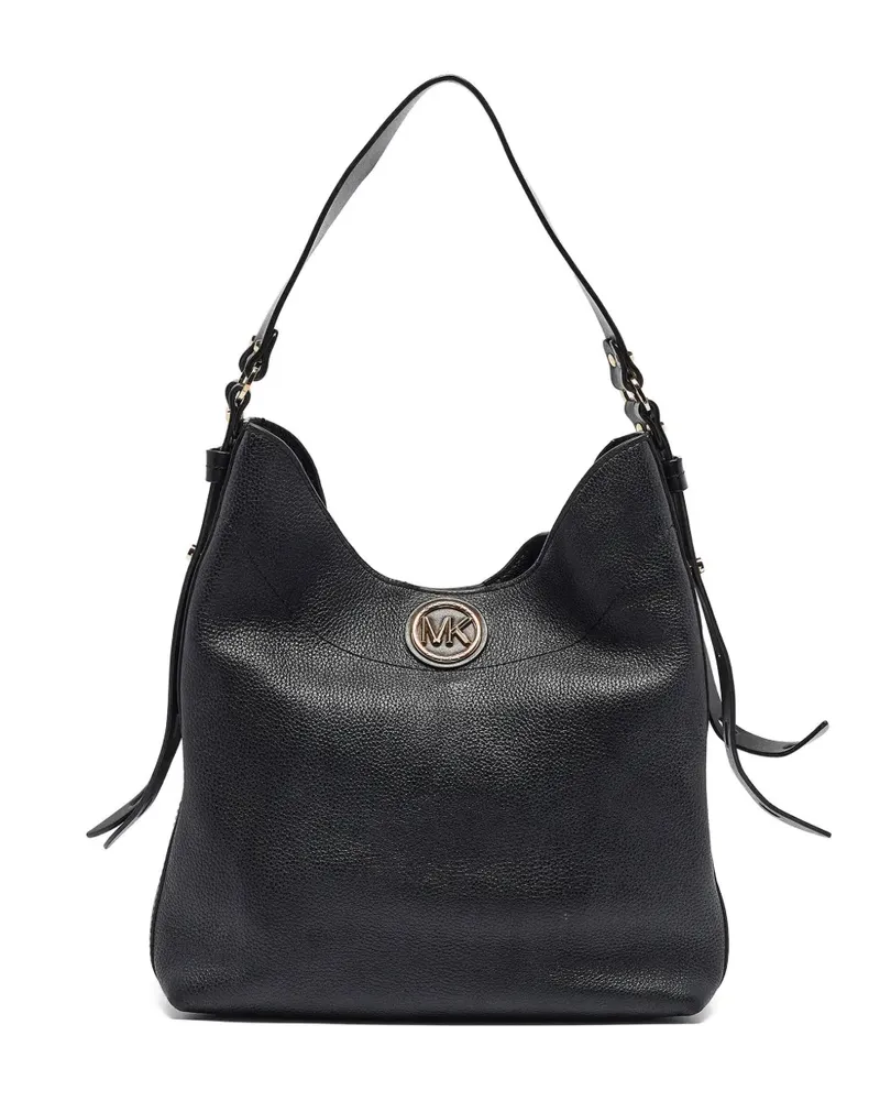 Michael Kors Schultertasche aus Leder - Schwarz Schwarz