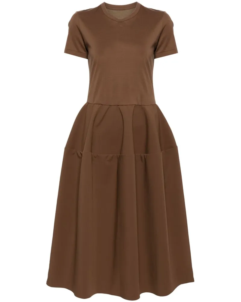 JNBY Kurzärmeliges Kleid - Braun Braun