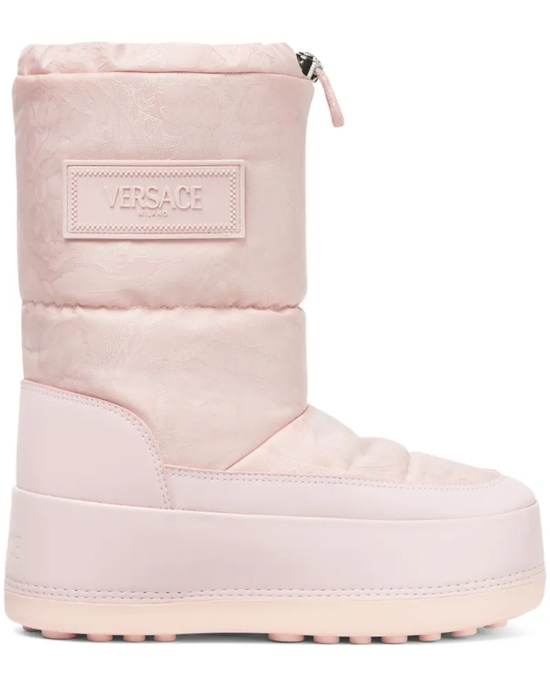 Versace Barocco Milano Stiefel - Rosa Rosa