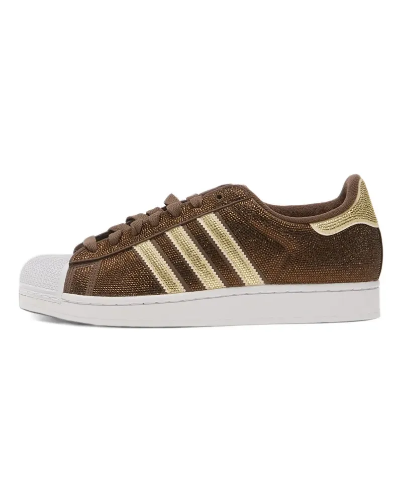 adidas Superstar II shoes - Braun Braun