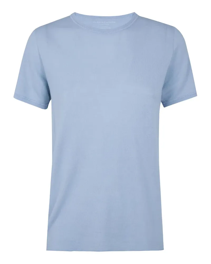 Majestic Klassisches T-Shirt - Blau Blau