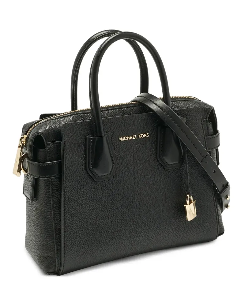 Michael Kors Kleine Mercer Handtasche - Schwarz Schwarz
