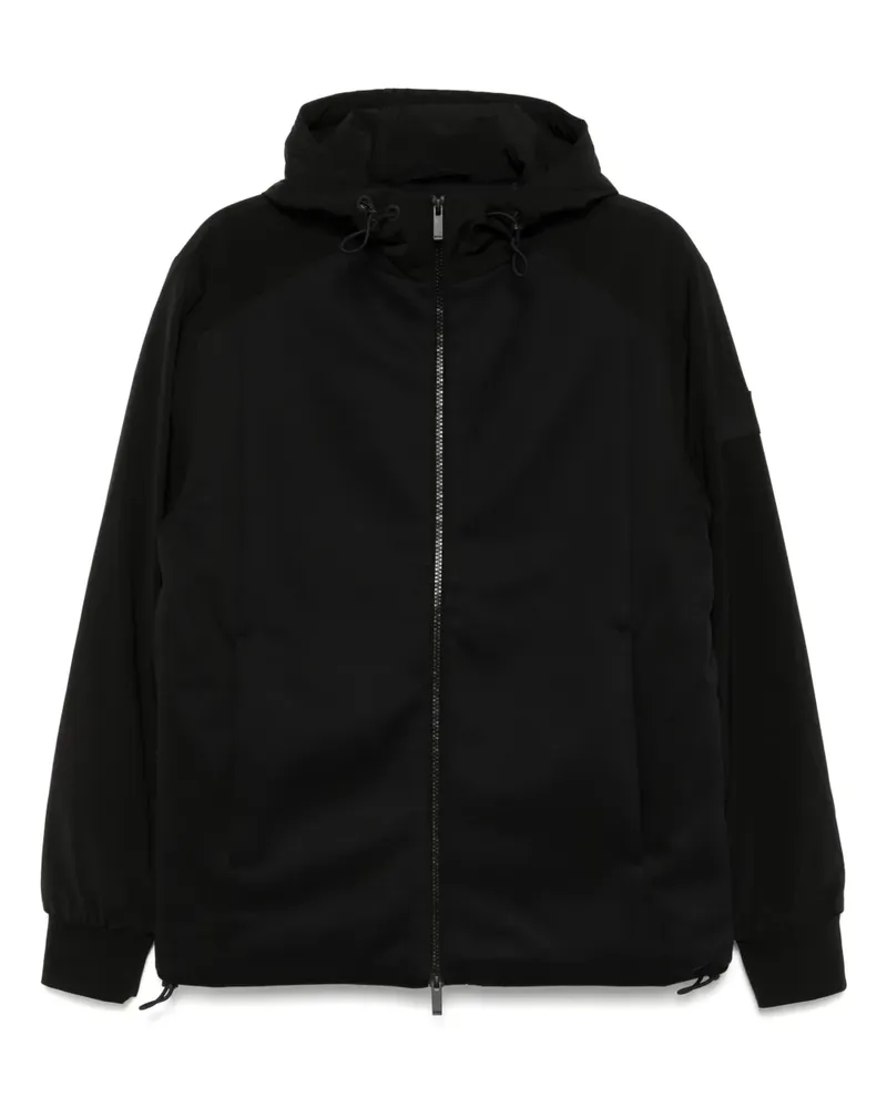 HUGO BOSS Gefütterte Kapuzenjacke - Schwarz Schwarz
