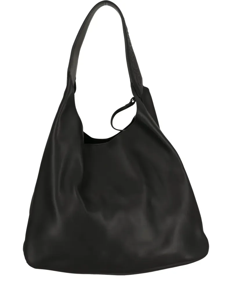 OFF-WHITE leather shoulder bag - Schwarz Schwarz