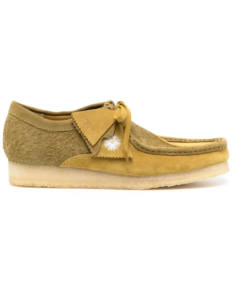 Clarks WALLABEE OLIVE COMBINATION Olive