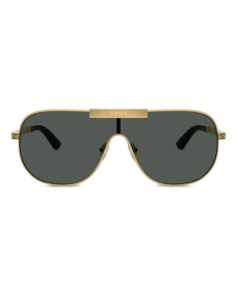 Versace navigator-frame sunglasses - Gold Gold