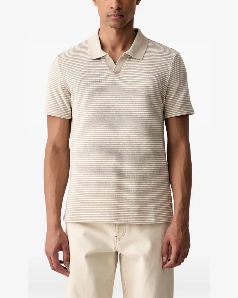 Guess Gestricktes Poloshirt - Nude Nude